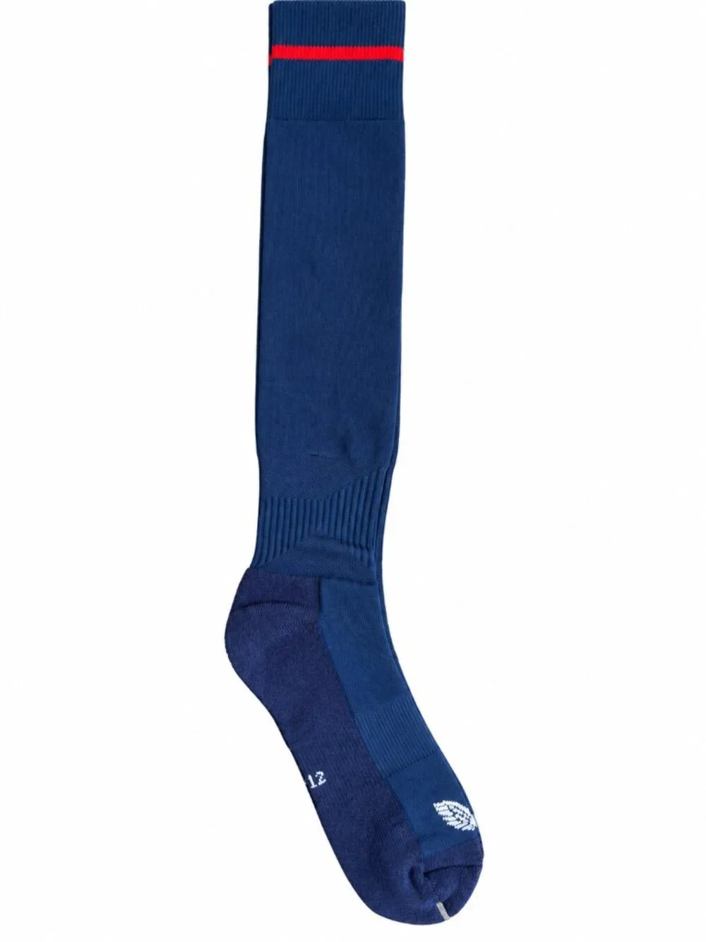 Castore Navy Blue Red Stripe Knee High Athletic Training Socks 9-12